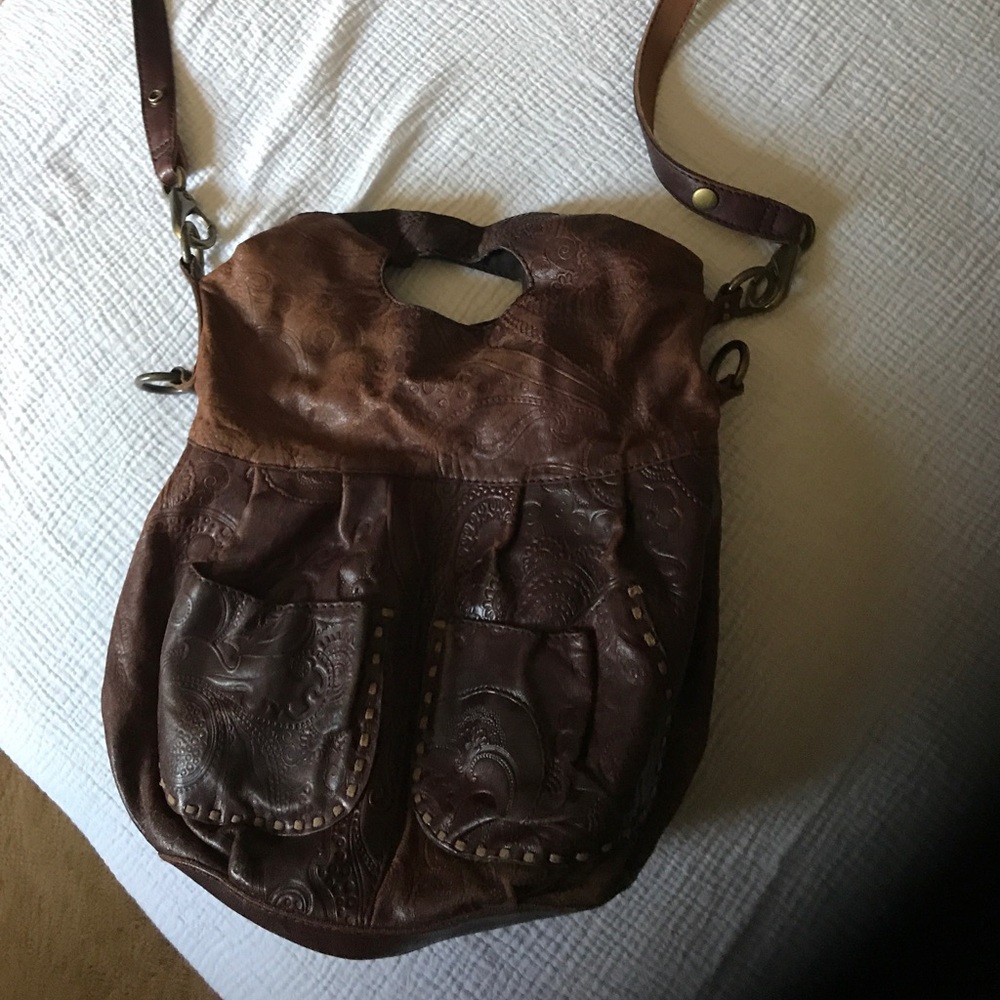 Lucky Brand Leather Satchel